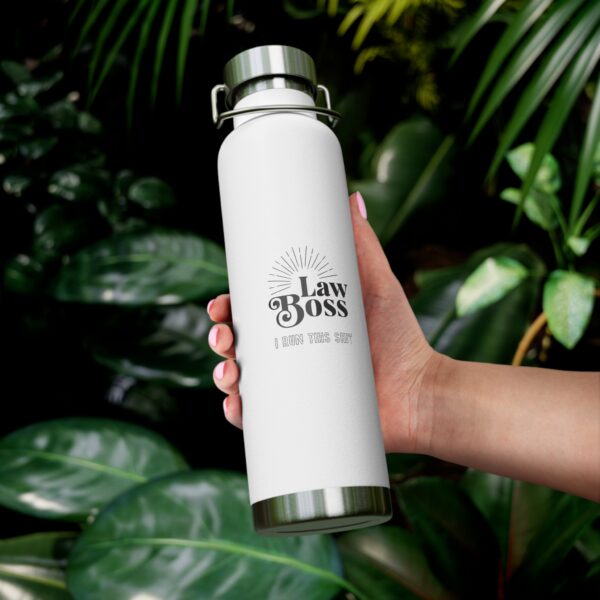 I Run this Sh*t Insulated Bottle, 22oz - Image 3